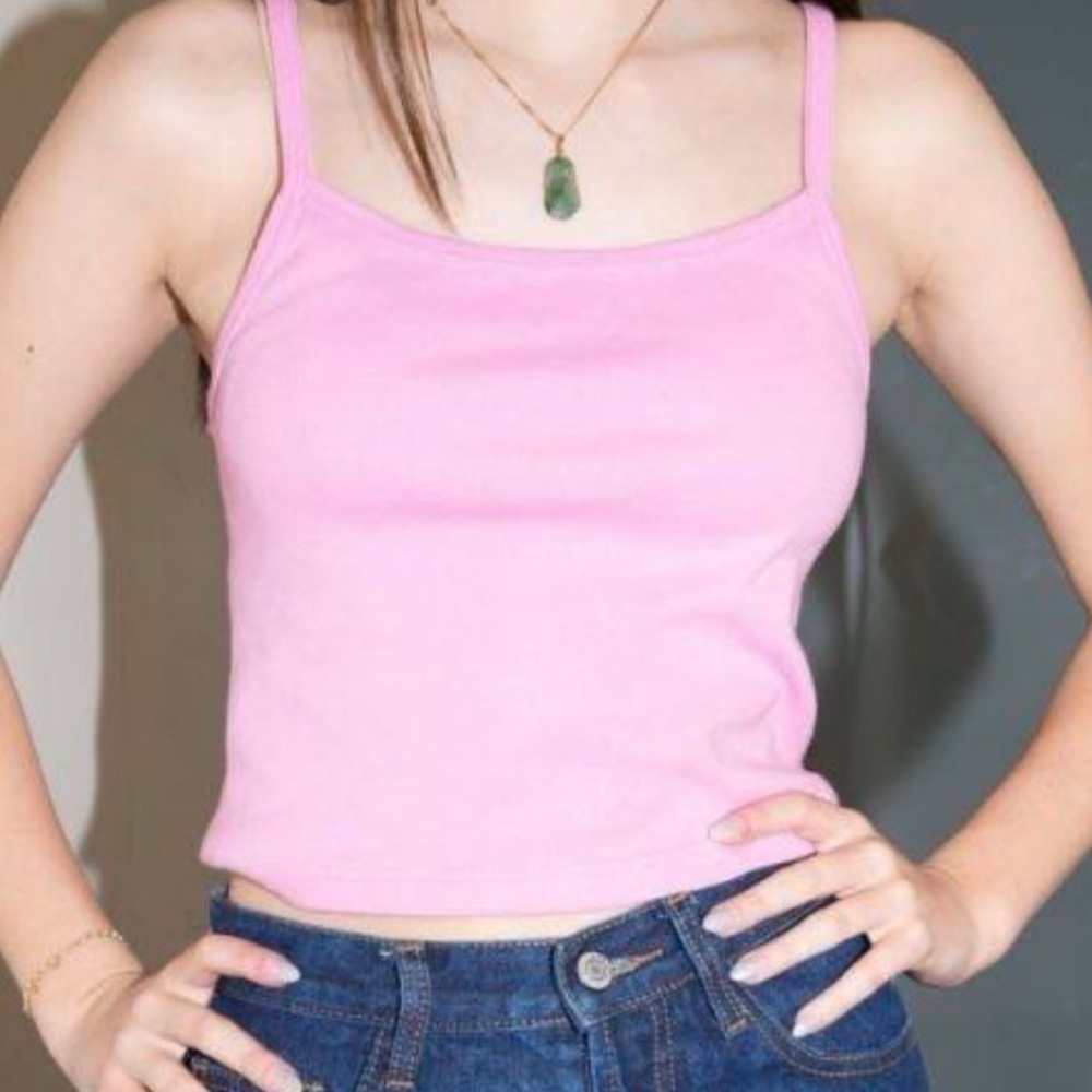 pink brandy tank top